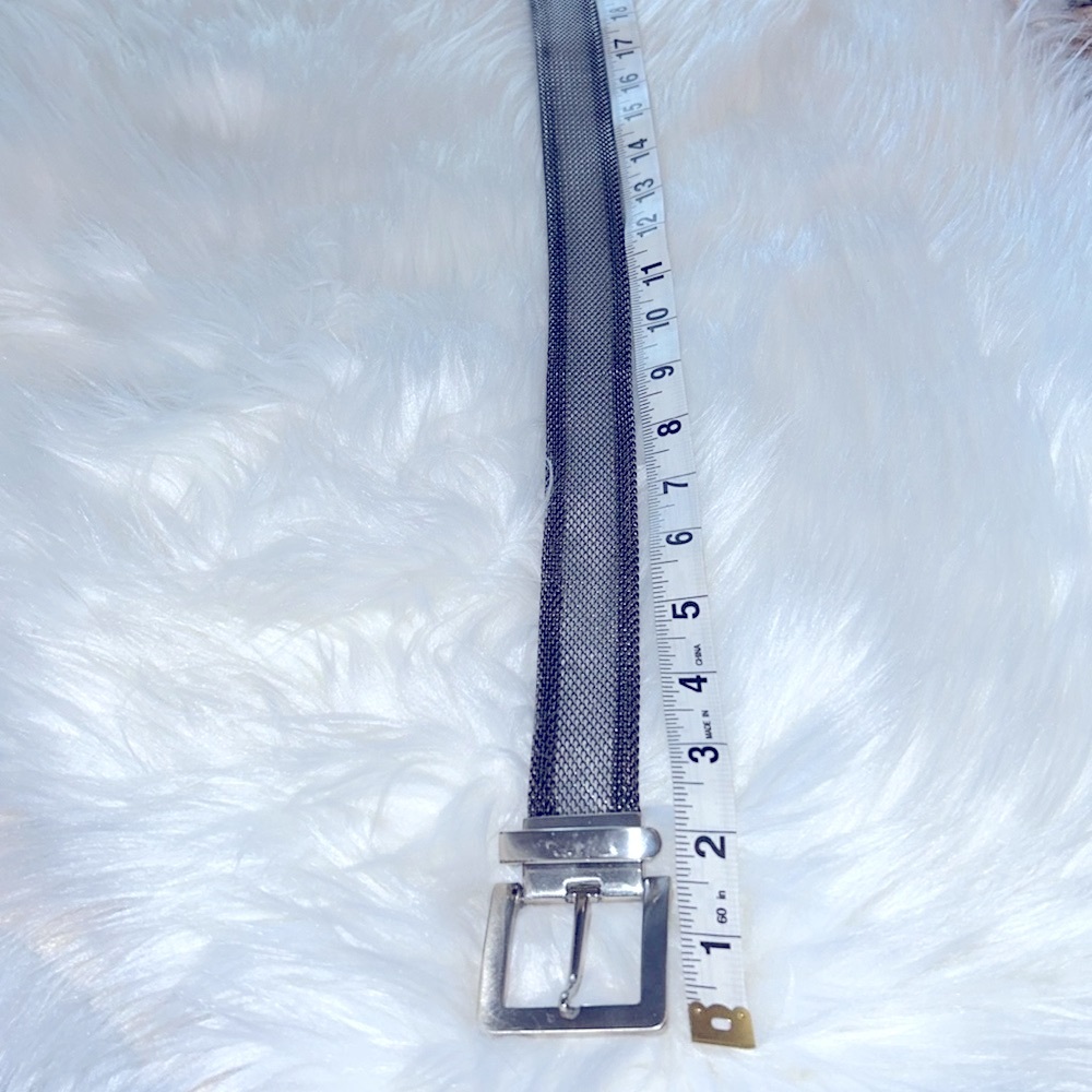 Silver Mesh Belt - Picture 9 of 11